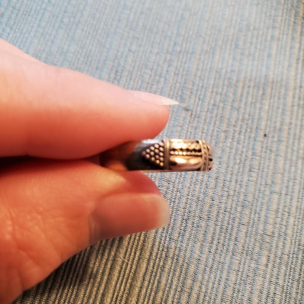 Two tone Silver/Copper ring - Picture 2 of 3